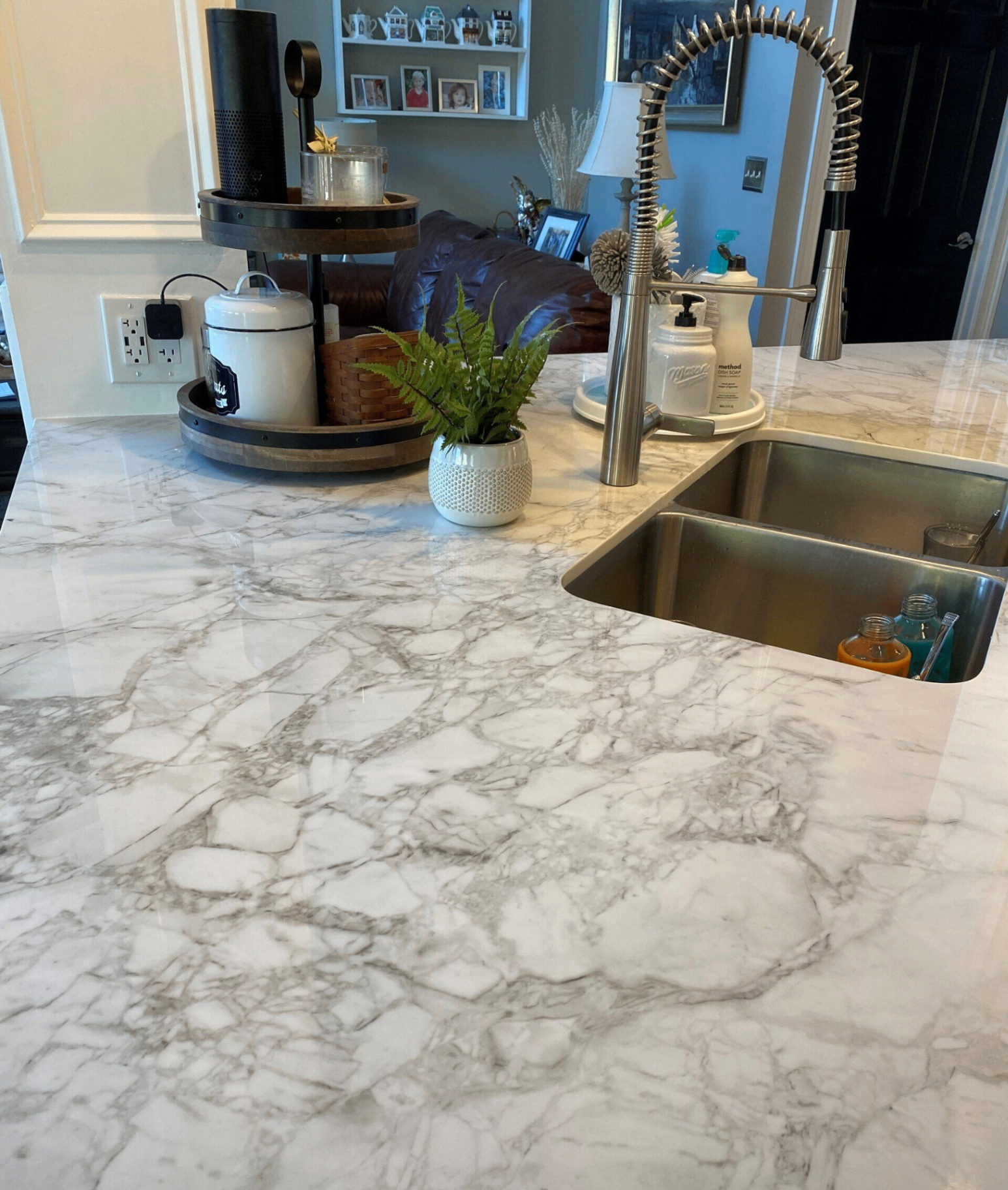Calacatta Bella installation by GA Granite