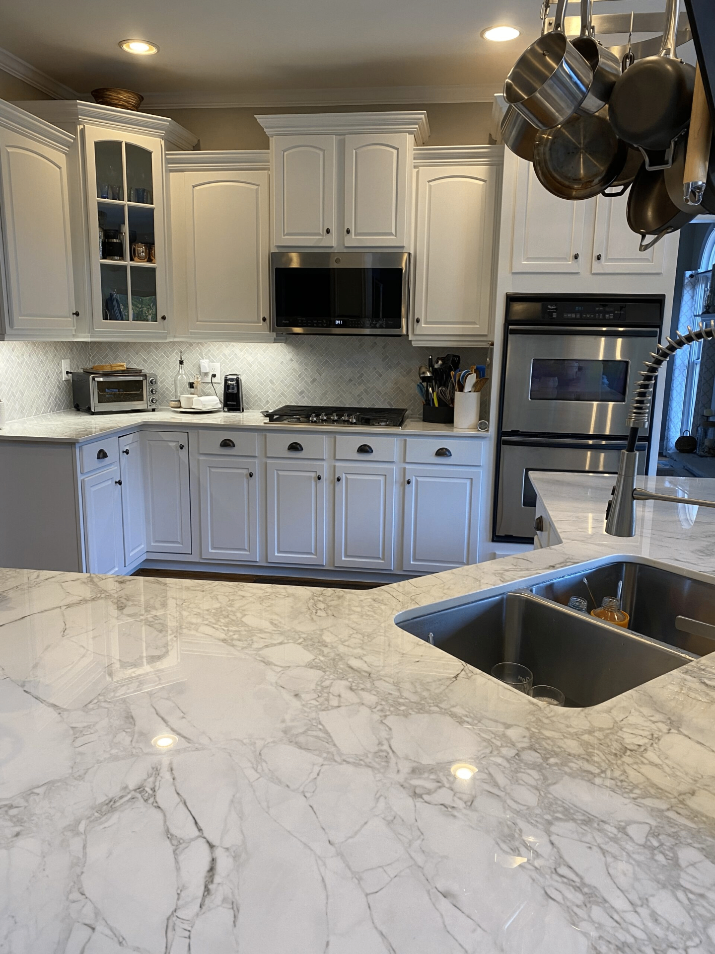 Calacatta Bella installation by GA Granite