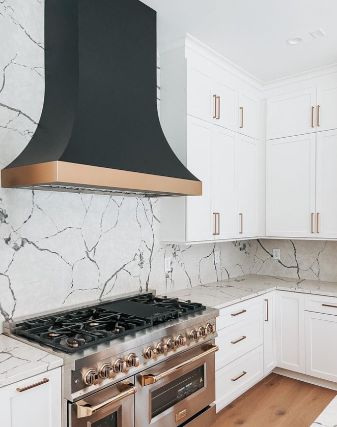 Calacatta Laza installation by GA Granite
