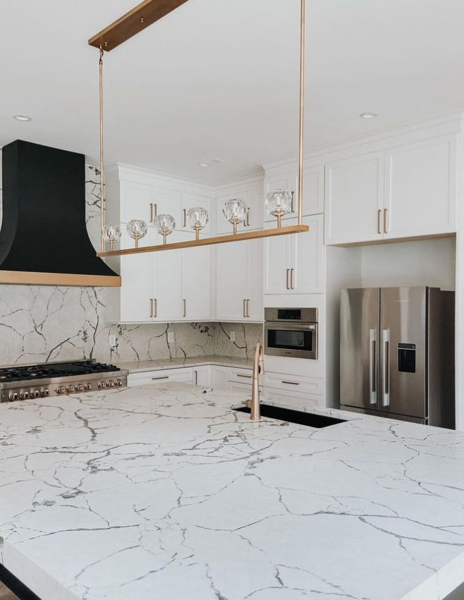 Calacatta Bella installation by GA Granite